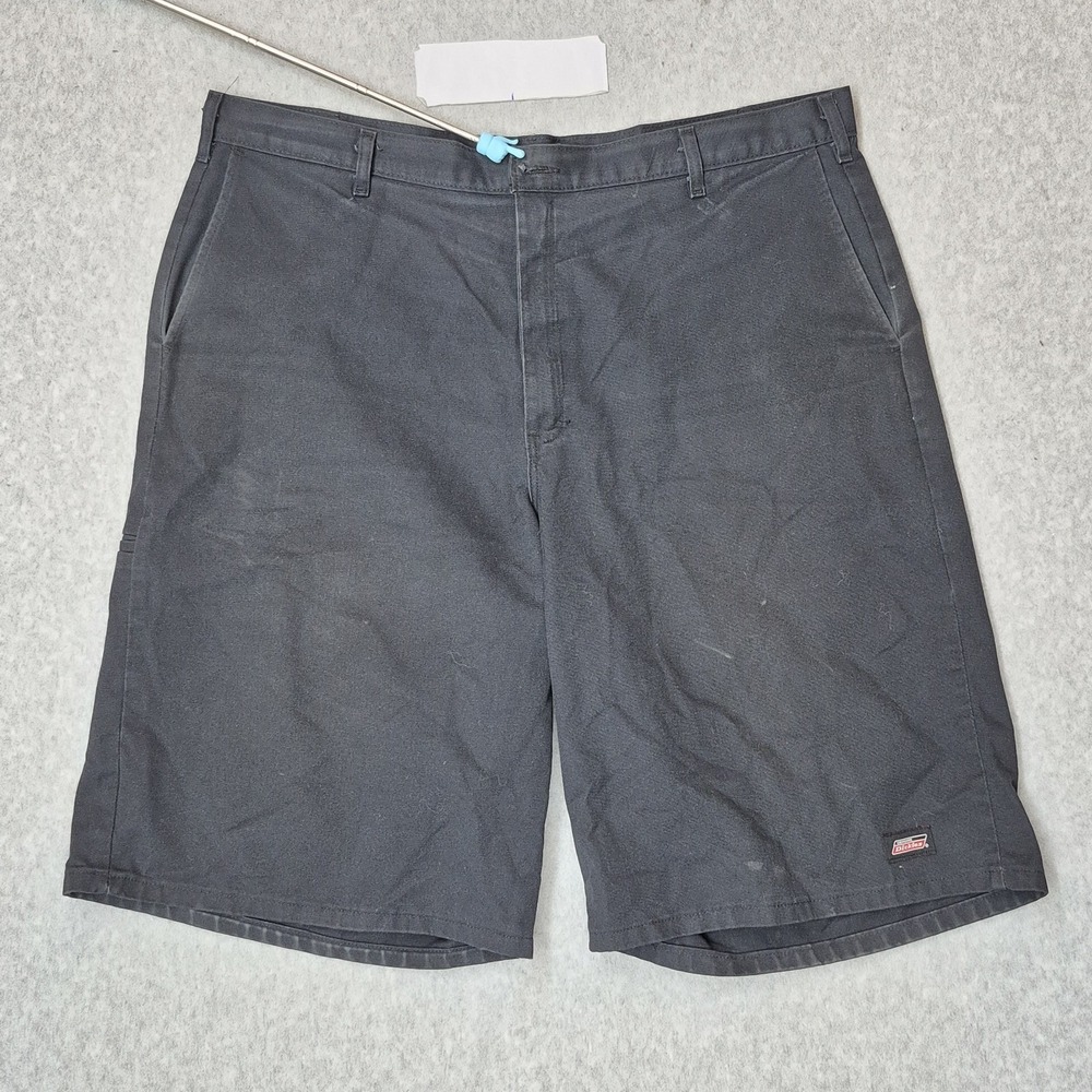 Dickies Men Shorts 40 Black Chino Twill Casual Workwear READ